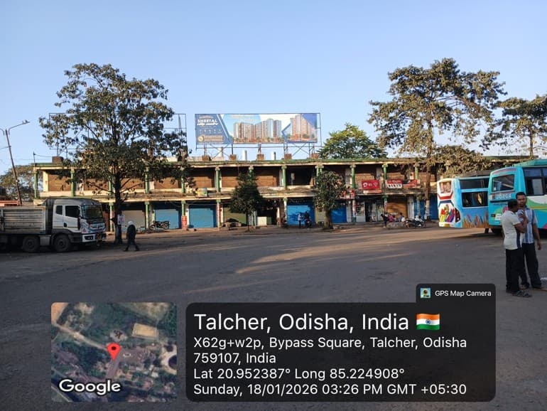 TALCHER BUS STAND 40X10  NL