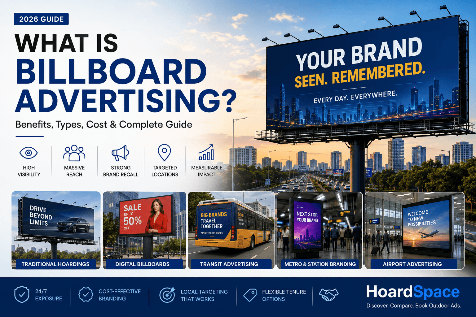 What is Billboard Advertising? Benefits, Types, Cost & Complete Guide (2026)