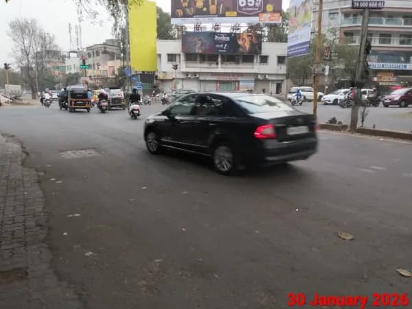 Hoarding - Indira Nagar Jogging Track Signal (Back Lit)