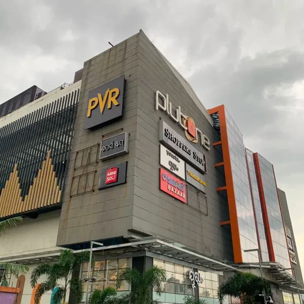Plutone Mall - Main Facade Left & Right Side Signage